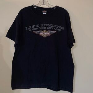 Harley Davidson T-shirt size large